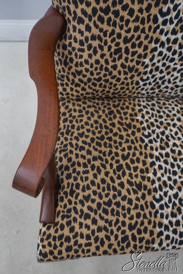 61316EC: KITTINGER Colonial Williamsburg CW-154 Caoba Settee Loveseat Foto 4 de 4