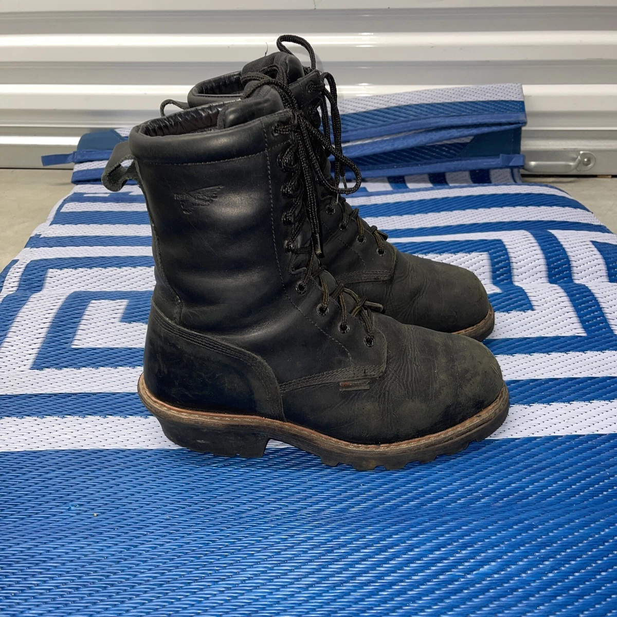Red wing logger boots hotsell 4416