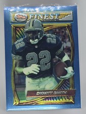 Topps 1994 Finest Base Set Emmitt Smith #1 Dallas Cowboys Football NFL Card