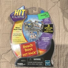 Tiger Electronics Beach Boys Hit Clips Hit Pack Micro Music Clips 2002 Ages 5+