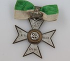 Sachsen Abzeichen Für treue Mitgliedschaft 25 Jahre Militärverein