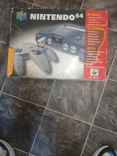 Boxed Nintendo 64 N64 Console - PAL, Complete With Controller And Cables