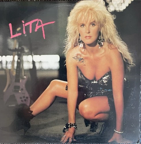 Original Vintage Vinyl LP LITA Lita Ford Kiss Me Deadly 1988