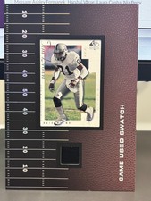 Tim Brown Jersey Fusion Game Used Super Swatch!