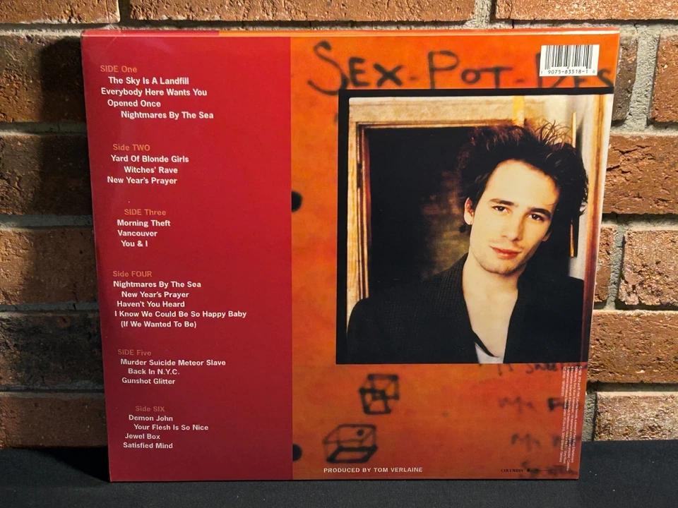 JEFF BUCKLEY - Sketches For My Sweetheart The Drunk, Import 3LP BLACK VINYL New! - Image 2 of 4