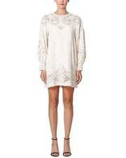Carolina Herrera Puff Sleeve Mini Dress Women's  8