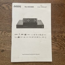 Laser Blu-BD3000 Blu-ray Disc Player User Manual Guide Book
