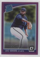 2018 Panini Donruss Optic Rated Rookie Purple Prizm Luiz Gohara #43 0w8