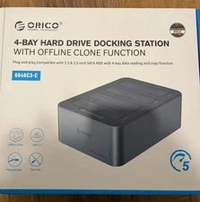 ORICO 4 Bay Hard Drive Docking Station SATA to USB 3.0 HDD Docking Station