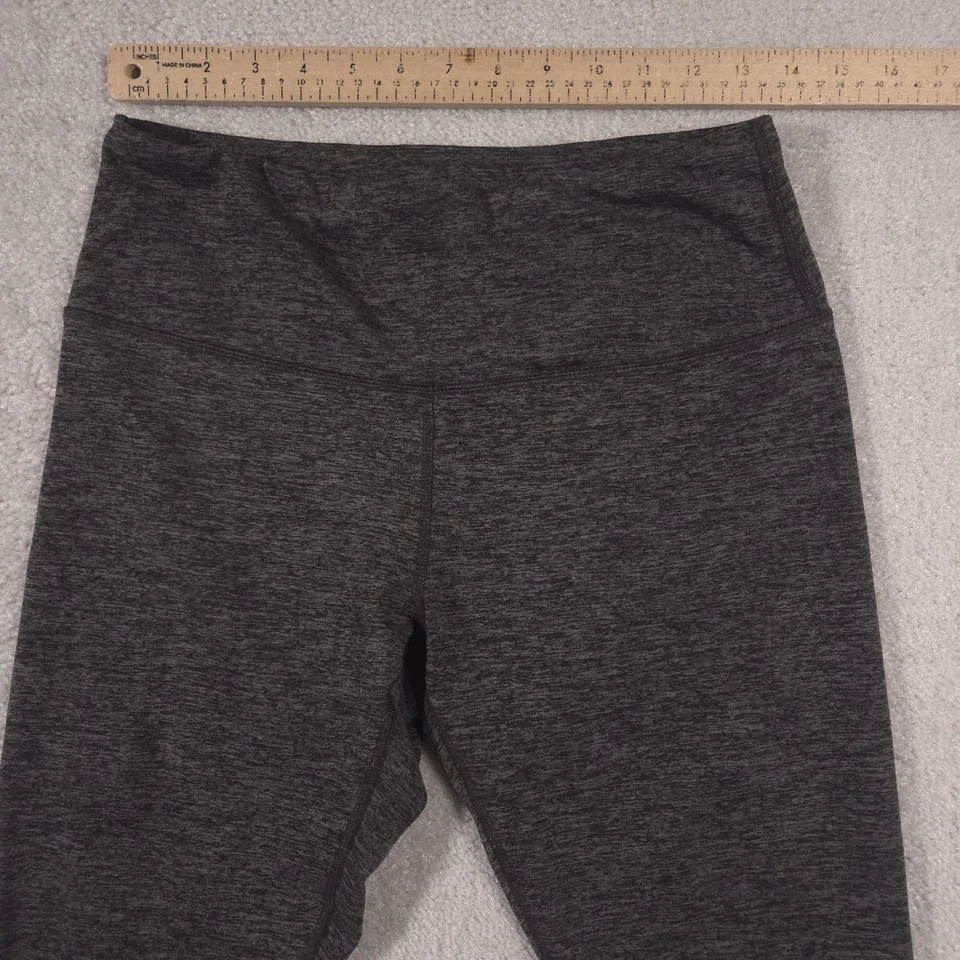 Yogalicious 紧身裤女式大号灰色高腰瑜伽裤运动服 — 第 4/4 张图片