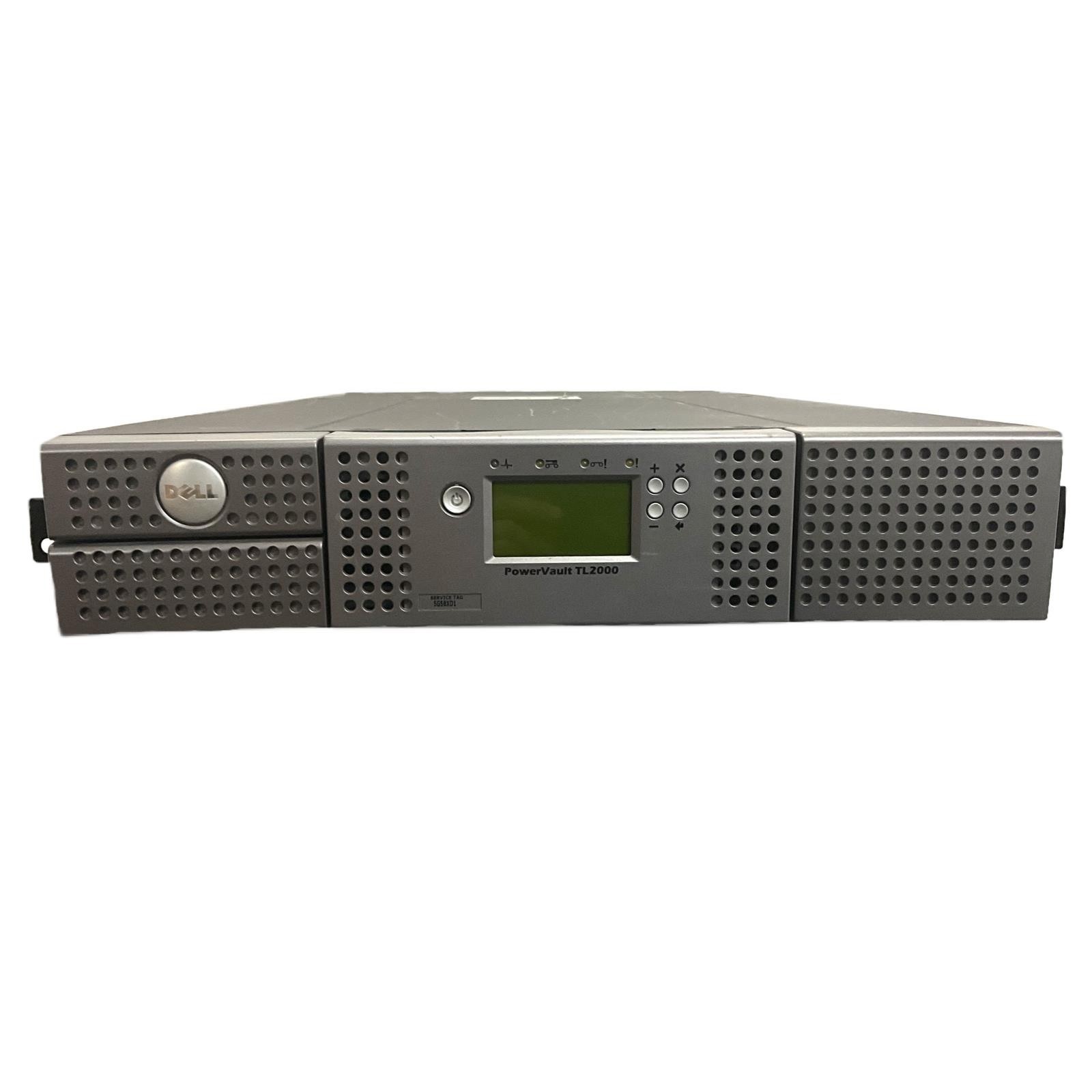 Dell Powervault TL2000 SAS Tape Library 2U LTO4 Robot Only No Drive