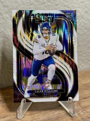 2024 Panini Select Premier Level Caleb Williams White Shock Prizm /199 (RC) 🔥