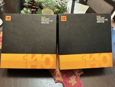 Vintage Kodak B140T Carousel Transvue 140 Slide Tray Lot of 2 Tested