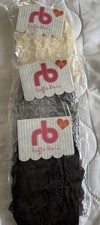 Ruffle Buns Baby Girl Diaper Cover Set Of 3 - Black/Grey/Cream - 12-24 Months