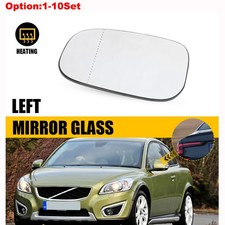 Mirror Glass Driver Left Side with Backing for Volvo C30 C70 S40 S60 S80 2007-13