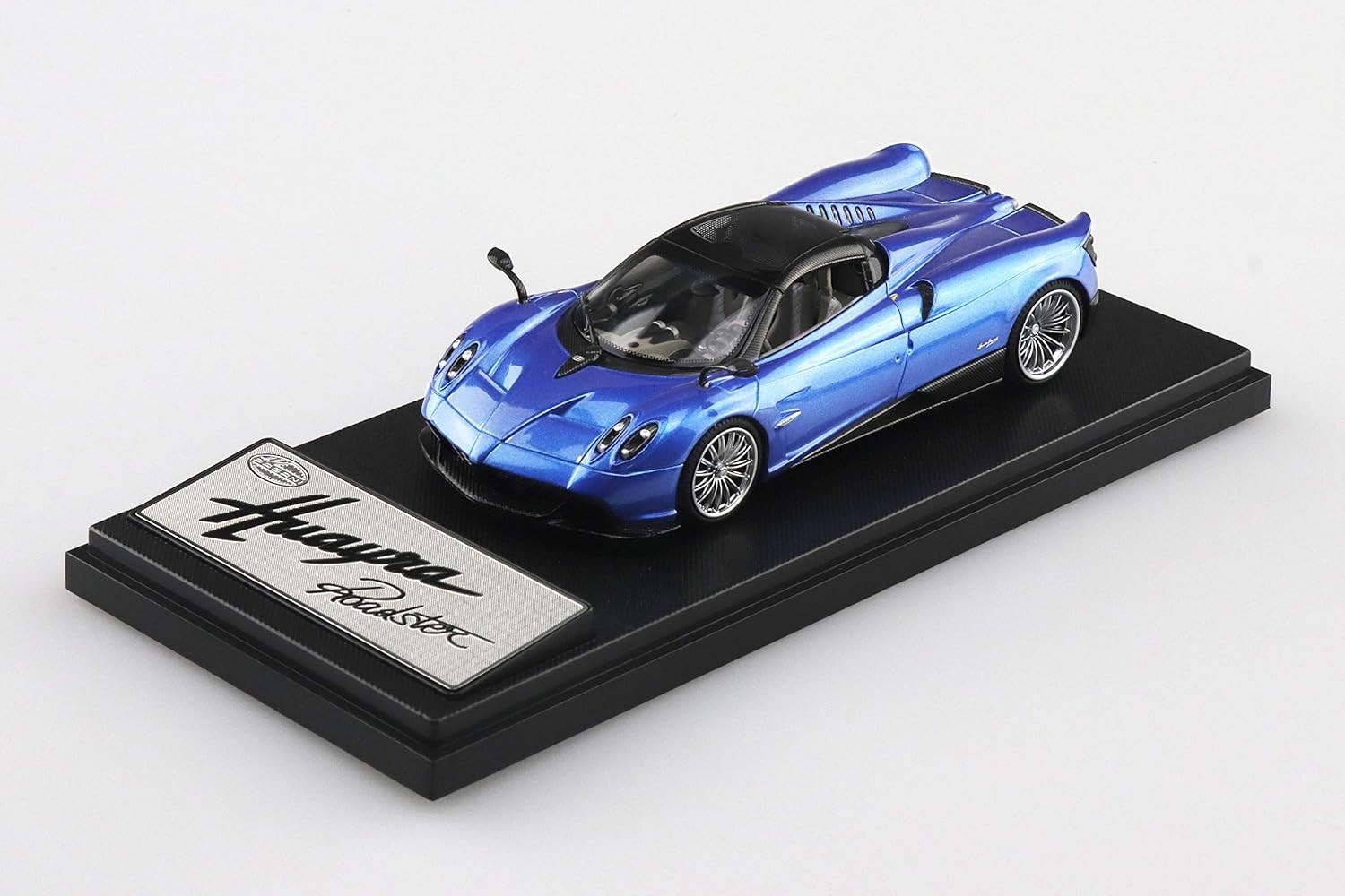 Aoshima Skynet Малолитражка 1/43 Pagani Huayra Roadster Синяя модель японского автомобиля