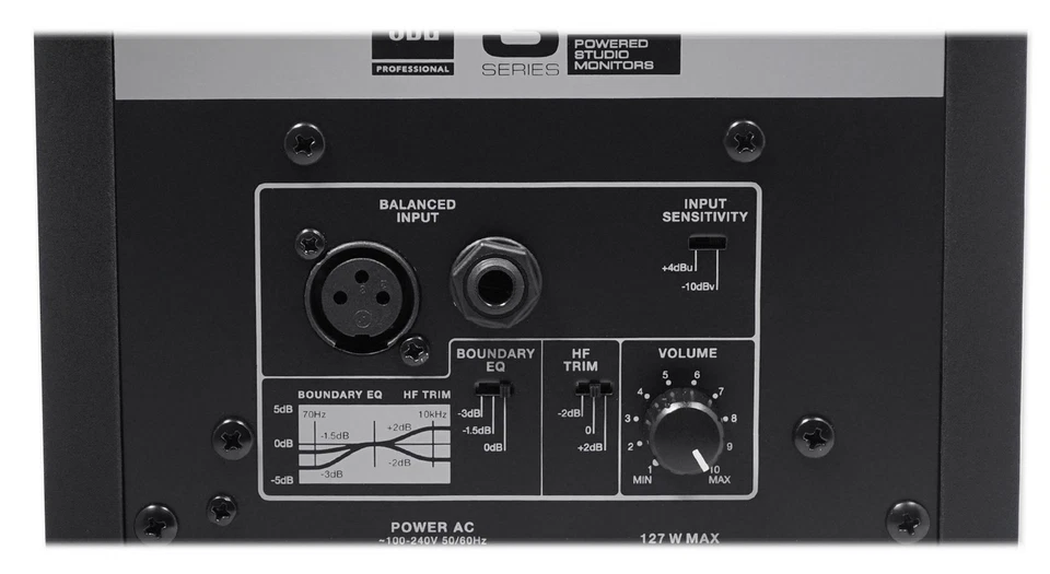 (2) JBL 305P MkII 5" 2-Way Active Powered Studio Reference Monitors Speakers - Image 4 of 4