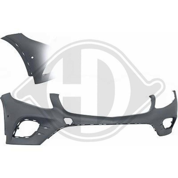 1X StoßFäNger Diederichs 1656352 FüR Mercedes Benz Mercedes Benz Vorne-image