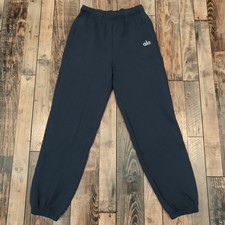 ALO Yoga Women s Navy Blue Accolade Straight Leg Sweatpant- Size Small