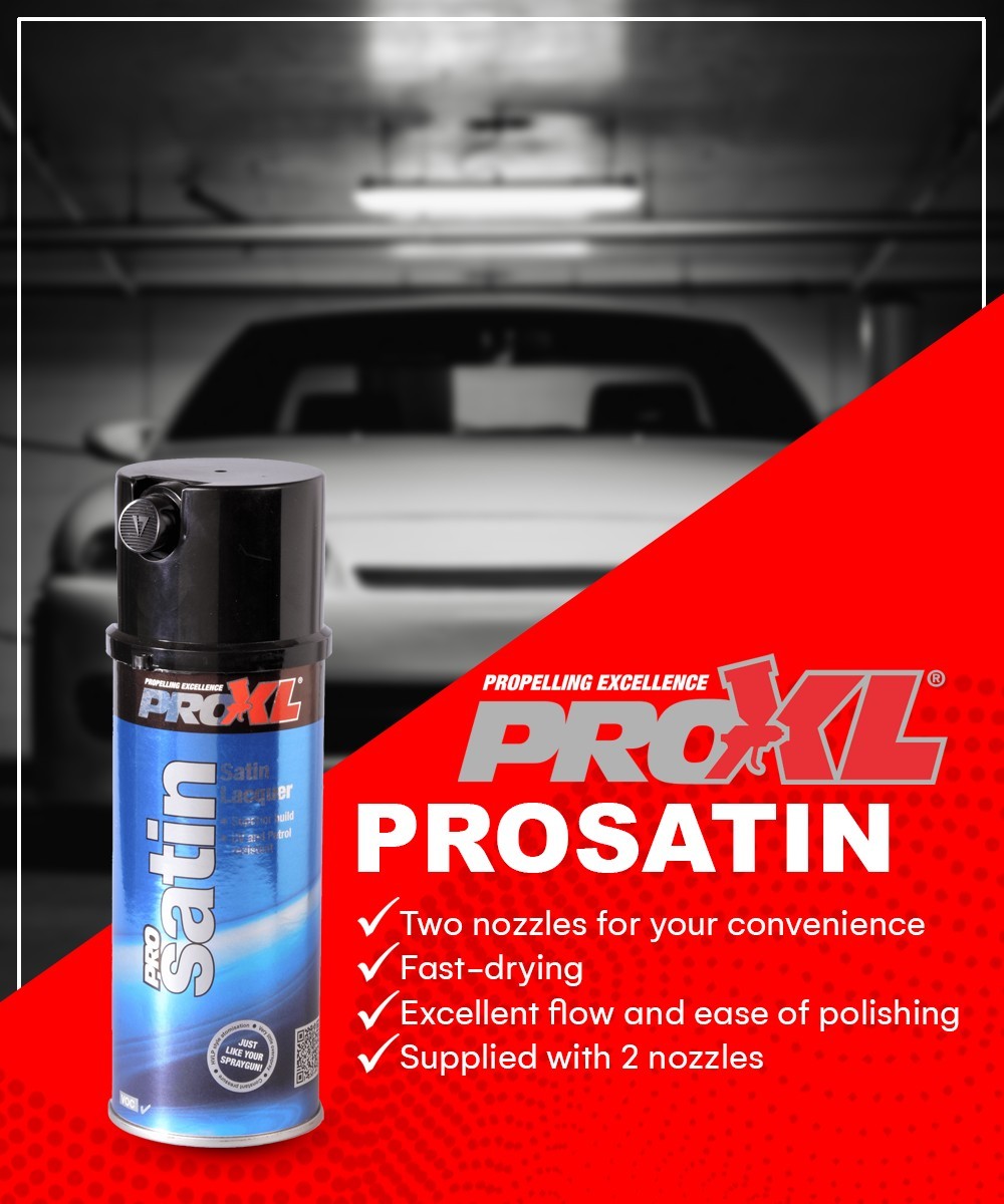 1 x ProXL - ProSatin high performance 1K Satin clearcoat (lacquer) - 400ml