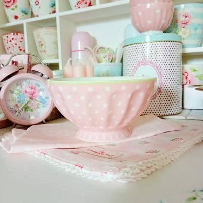 Greengate Green Gate Spot Pale Pink Bowl  Müslischale 