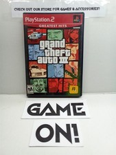 GTA III Sur PS2 - Édition Couverture Alternative - Complet Avec Carte - PAL FR