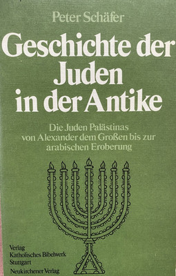 Peter Schäfer: Geschichte der Juden in der Antike. Stuttgart 1983.