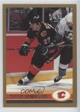 1999-00 O-Pee-Chee Todd Simpson #174 0a4