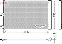 Denso Kondensator Klimaanlage DCN17061 FüR CLA Klasse C117 Mercedes X156 GLA AMG