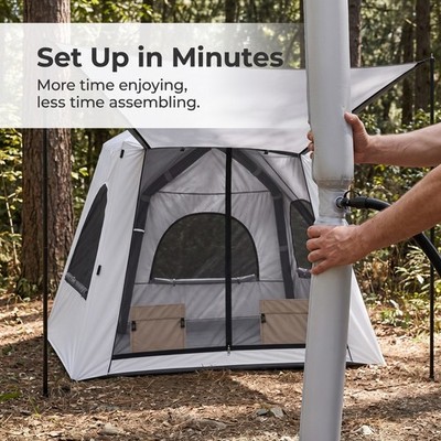 Aufblasbares Campingzelt - Instant Pop Up Zelt für Familien Outdoor Abenteuer