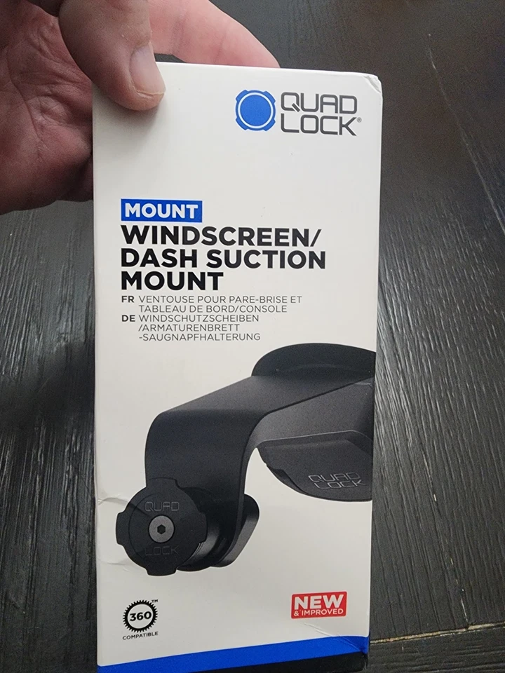 LATEST MODEL V3 QUAD LOCK® WINDSCREEN DASH CAR SUCTION MOUNT MOUNTING KIT HOLDER - Image 4 of 4