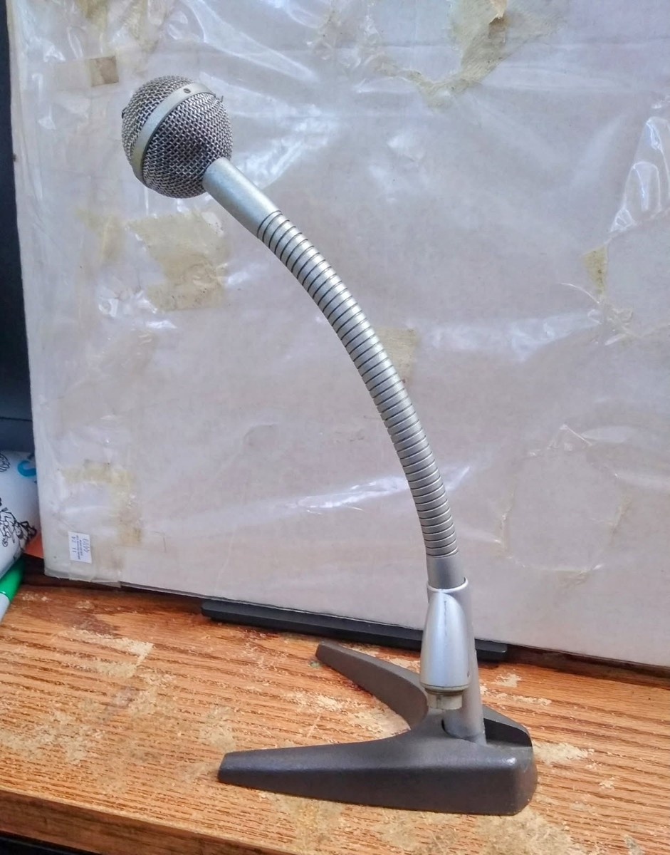 Vintage Sennheiser MD 408-N Dynamic Microphone ~ Untested Mic