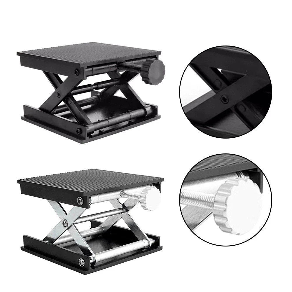 Mesa elevadora portátil para tallar carpintería altura ajustable para trabajo