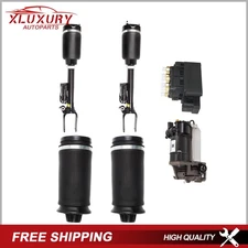6PC Air Suspension Struts + Air Spring + Compressor Valve Kit For Mercedes GL450