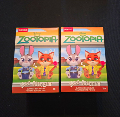 MINISO Disney Zootopia Sit Nicely 2 Überraschungsboxen