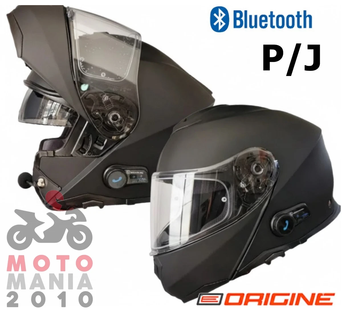 Casco Moto Integrale Caschi Motociclista Modulare Apribile Donna E Uomo Adulti Casco Moto Full Face ECE Omologato Casco Invernale Casco Anticollisione Casco Moto Flip Up Integrale,Bright black 11,XL