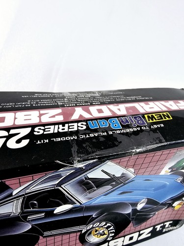 Sunny Bin Ban Series 25 Fairlady 280Z T.T. Tooned Plastic Snap Model Kit New Vtg - Picture 14 of 14