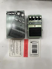 DOD Digitech FX75C Stereo Analog Flanger Rare Vintage Guitar Effect Pedal + Box