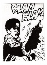 figurina card  PROMO CARD PROMOCARD  LAZARUS LEDD TORINO COMICS 1996