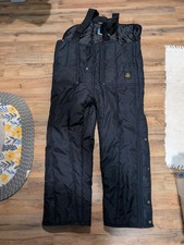 RefrigiWear Men's Insulated High Bib Overalls Cold Wear 0345R Sz XL