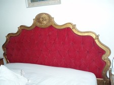 Hollywood Regency Bed Headboard genuine 1960s Super King David Zeren, Van Nuys