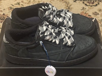 Size 11.5 - Jordan 1 Retro Low OG SP x Travis Scott Black Phantom