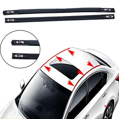 #ad 2pcs Car Roof Strip Molding Trim For 2016 2020 2021 Honda Civic Accessories $25.09