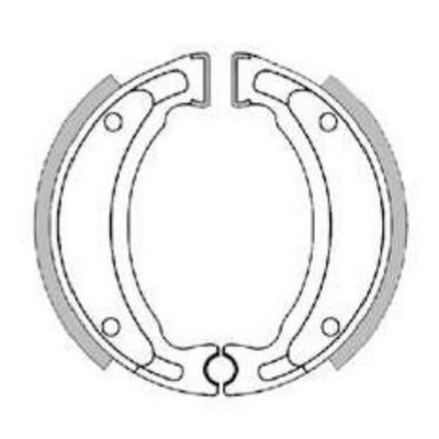 ADLY SILVER FOX 25 25 Bremsbacken Bremsanlage Brenta 01205 2000-2005
