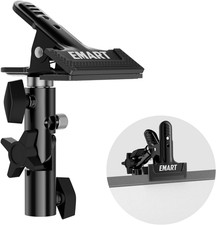 Photography Reflector Holder, Photo Video Studio 5/8" Heavy Duty Metal Clamp