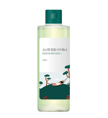 Round Lab Pine Tree Cica Calming Toner 250ml | Acne Soothing Hydrating Toner for