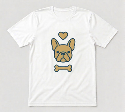Cute Dog Animal Puppy Lover National Dog Day Unisex White T-Shirt