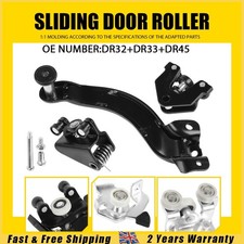 3x Lower Set Side Sliding Door Rollers Fits Vauxhall Vivaro RHD DR32 DR33 DR45