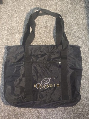 Bellagio Las Vegas, Black Gold And Silver Tote