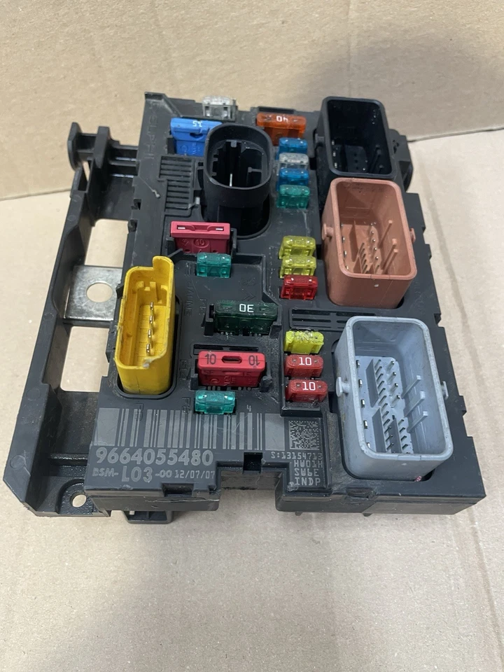 CENTRALINA BSM PER CITROEN C3 2° Serie 9664055480 Benzina 1.1 (05 10) L03 - Immagine 2 di 4